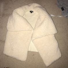 Plush Sherpa Vest. Very Soft. Never Worn Sherpa Vest, Color White, Jackets & Coats, Jackets For Women, Women Shopping, White, Color