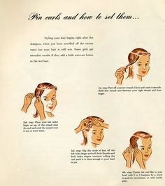 Vintage Waves Tutorial, Rag Curls, Old Hollywood Waves, Pin Curl, Retro Updo, Hollywood Curls, Vintage Hairstyles Tutorial, Music Challenge, Vintage Waves