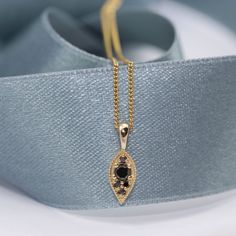 Jane Necklace Black Gold Elegant Gold Necklace, Black Diamond Necklace, Fine Gold Necklace, Black Diamond Jewelry, Black Gold Jewelry, Kay Jewelry, Necklace Elegant, Yellow Gold Necklace, Sterling Silver Jewelry Handmade