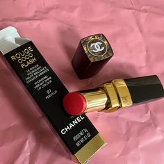 Brand New In Box! #97 Chanel Rouge Coco Flash, Lipstick Container, Luxury Lipstick, Chanel Lipstick, Chanel Rouge, Matte Lip Color, Chanel Makeup, Lip Colour, Vintage Chanel