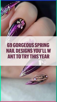 Spring Nail Designs, Brighter Days, Spring Nail, Nail Designs Spring, Blooming Flowers, Spring Nails, Ants, This Year, Nail Designs