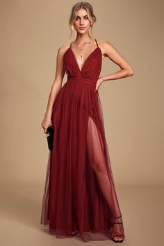 Burgundy Maxi Dress, Tulle Maxi Dress, Full Maxi Skirt, Burgundy Bridesmaid, Perfect Bridesmaid Dress, Backless Maxi Dress, Maid Of Honour Dresses, Burgundy Prom Dress, Burgundy Bridesmaid Dresses