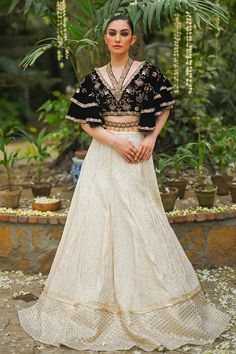 Rhea – Sania Maskatiya International Velvet Choli, Sania Maskatiya, Velvet Belt, Website Features, Net Dupatta, Shopping Website, Ruffled Sleeves, Formal Attire, Shopping Websites