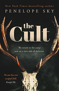 the cult by penelope sky, with an antler's head on it