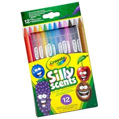 the crayon silly scenteds are in their packaging