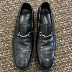 Good Condition! Hugo Boss Shoes, Boss Shoes, Boss Black, Hugo Boss, Men's Shoes, Loafers, Man Shop, Size 6, Black