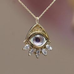 14k Gold Personalized Eye and Marquise Moissanite Necklace - Etsy Turkey Gift Marquise Necklace With Diamond Eyes, Marquise Necklace With Diamond Eyes For Gift, Unique Eye-shaped Jewelry For Gifts, Dragon Hoard, Moissanite Necklace, Shiny Things, Evil Eye Necklace, Eye Jewelry, Eye Necklace