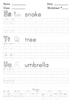 the worksheet for handwriting practice with letters and numbers