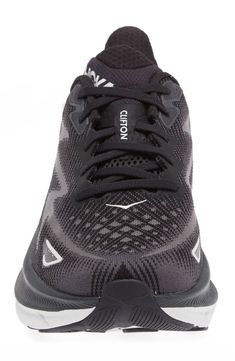 Breeze through your workout routine in this lightweight running shoe fortified with ample cushioning and a reflective heel panel for heightened visibility. Neutral: provides soft, even cushioning with an emphasis on comfort during any activity Lace-up style Meta-Rocker technology ensures a consistently comfortable ride at any distance Removable OrthoLite® and EVA insole Textile upper and lining/synthetic sole Imported Functional Black Trail Running Shoes With Gel Cushioning, Ergonomic Black Sneakers With Gel Cushioning, Carbon Color Running Sneakers With Boost Midsole, Black Running Shoes For Sports, Medium Fit, Black Running Shoes For Sports, Carbon Color Low-top Running Shoes, Black Medium Fit Running Shoes For Sports, Carbon Color Sneakers With Air Max Cushioning For Running, Carbon Color Sports Running Shoes With Cushioned Footbed