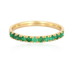 Emerald Band, Eternity Band, Matching Band Ring, Dainty Stacking Ring, Emerald Wedding Band, Anniversary Ring, Emerald Birthstone Ring S I L V E R J E W E L R Y C A R E- Silver is not the best friend of oxygen and sulfur; it can be oxidized and tarnish from time to time it is a nature of silver. To keep the silver shiny and prevent from oxidizing fast, we would recommend the following instructions; * Avoid any chemical agents including perfume, makeup, and hair spray. * Avoid wearing silver jewelry to the beach, shower, or exercise. * Remove before you sleep, clean with silver cloth and keep it in a dry area or in a small zip lock package. Occasion- Wedding Gift Ring,Tiny Band Gift Ring, Birthday Gift, Anniversary Gift, Women Ring, Love Ring, Christmas Ring, Valentine Gift, Statement Ring, Emerald Birthstone Ring, Beautiful Gold Rings, Emerald Wedding Band, Emerald Band, Christmas Ring, Emerald Birthstone, Emerald Wedding, Ring Emerald, Half Eternity Band