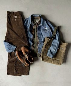 Art Teacher Outfits Men, Men Earthy Outfit, Appalachian Outfits, Grunge Outfits Skirt, Casual Outfits Baddie, Cute Outfits Y2k, Rustic Mens Fashion