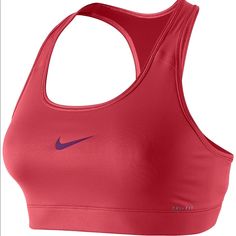 Brand New, Medium Support, Dri-Fit, Compression Bra. Nike Pro Bra, Buy Nike Shoes, Yoga Shoes, Bra Nike, Compression Bra, Red Sports Bra, Nike Pro Women, Sports Bra Top, Yoga Sports Bra