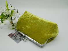 Chartreuse Velvet Clutch Purse, Velvet Clutch Bag, Clutch Purse, Wedding Clutch, Bridal Clutch, Mother of Bride Clutch, Green Velvet Clutch by TheHeartLabel on Etsy Wedding Clutch Bridal, Chartreuse Velvet