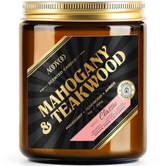 a jar of marrocany and teakwood jam