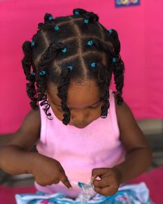 Toddler Protective Hairstyles, 4c Toddler Hairstyles, Infant Hairstyles Black, Toddler Hairstyles Girl African American, Babygirl Hairstyle, Aaliyah Hair