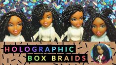 braids bratz doll box style Doll Braids, Doll Hairstyles, Bratz Doll, Doll Hair, Box Braids, Braids, Hairstyles, Dolls, Hair Styles