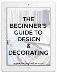 the beginner's guide to design and decorating on an ipad or tablet