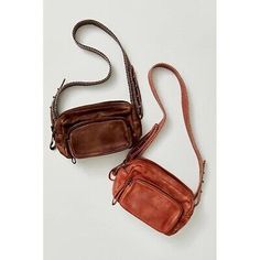 Trendy Fashion Free People Nikko Brown Leather Sling Bag Crossbody Contrast Stitching NEW, Bags Leather Bags With Contrast Stitching For Everyday, Leather Travel Bag With Contrast Stitching, Everyday Bags With Contrast Stitching, Casual Bags With Contrast Stitching For Everyday, Rectangular Bags With Contrast Stitching For Everyday Use, New Bags, Leather Sling Bag, Nikko, Contrast Stitch