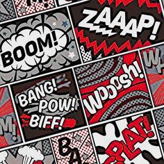 many different comic book covers with the words bang pow, wdsh and boom