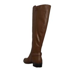 ALFANI KALLUM Women's Tall Knee-High Boots -New with Box -Brand: ALFANI -Color: Cognac -Size: 5M -Material: Faux Leather -Heel Height: 1.25 Inch -Shaft Height: 15.25 Inch -Shaft Circumference: 15 Inch -Block Heel -Round Toe -Side Zipper Up Closure -Made in China Brown Knee-high Boots With Round Toe For Business, Brown Business Boots, Medium Width, Brown Business Boots Medium Width, Brown Wide Calf Boots For Business, Brown Medium Width Boots For Business, Brown Medium Width Business Boots, Brown Wide Calf Boots For Work, Brown Knee-high Office Boots, Brown Medium Width Knee-high Boots For Formal