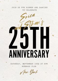 the 25th anniversary party is going on