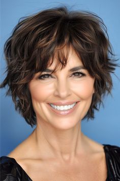 Short Layered Choppy Shag Hairstyle for Women Over 50. Short Shag Hairstyles, Chin Length Hair, Hairstyles For Women Over 50, Short Hair Trends, Messy Short Hair, Short Hairstyles For Thick Hair, Edgy Short Hair