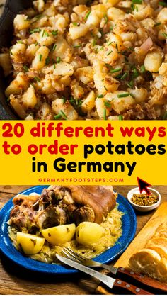 different ways to order potatoes in germany