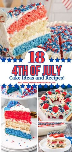 the fourth of july cake ideas and recipes