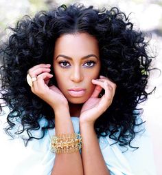 hair Blonde Afro, Black Hairstyles With Weave, Solange Knowles, Nicole Scherzinger, Diana Ross, Hair Crush, American Woman, Salma Hayek, Vanessa Hudgens