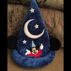 Nwot - Sorcerer Mickey Hat Purchased At Disney World Comes From Smoke And Pet Free Home Thanks For Looking! Mickey Hat, Sorcerer Mickey, Disney Accessories, Kids Accessories, One Size Fits All, Disney World, Accessories Hats, Gender Neutral, Kids Shop