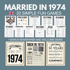 the poster for married in 1974 has been designed to look like an old newspaper advertisement