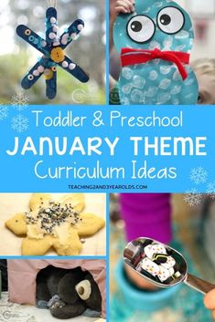 toddler and preschool january theme ideas