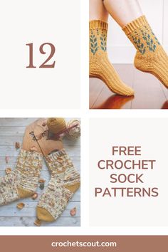 Crochet socks. Socks Crochet Patterns, Ribbon Socks Crochet Pattern, Crochet Socks That Look Knit, Crochet Cozy Socks Free Pattern, Crochet Socks Worsted Weight Yarn, Free Crochet Socks Pattern, Free Crochet Patterns For Socks, Chunky Crochet Socks Free Pattern, Sock Patterns Crochet