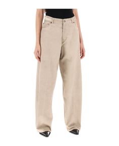 Haikure Bethany Napoli Jeans Collection | italist Beige Baggy Cotton Jeans, Classic Full-length Cotton Jeans, Classic Baggy Jeans With Five Pockets, Cotton Jeans With Patch Pockets And Tapered Leg, Classic Baggy Cotton Jeans, Beige Five Pocket Denim Pants, Beige Cotton Jeans With Five Pockets, Cotton Straight Leg Jeans, Modern Straight Hem Cotton Jeans