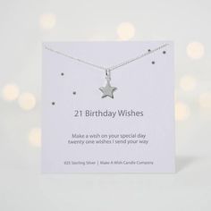 a card that says will you be my maid of honour? with a star charm on it