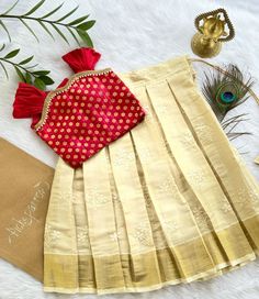 Picksparrow Kids wear Whatsapp 9895999839 Newborn Pattu Pavadai, Pattupavada For Kids, Pattu Pavadai Kids, Onam Dress, Pattu Pavadai Designs, Onam Outfits, Fresh Bedroom