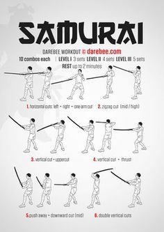 the instructions for how to do samurai