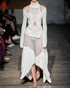 Designer Ready To Wear, Detail Couture, Sheer Fashion, Futuristic Fashion, White Outfit, Dion Lee, Mode Inspo, Mode Inspiration, Outfits Casuales