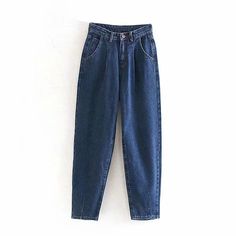 Brand Name: AachoaeMaterial: CottonMaterial: PolyesterWaist Type: HIGHLength: Full LengthDecoration: PocketsOrigin: CN(Origin)Jeans Style: Harem PantsAge: Ages 18-35 Years OldModel Number: ZX01Item Type: JEANSGender: WOMENStyle: StreetwearFabric Type: SoftenerClosure Type: Zipper FlyFit Type: LOOSEWash: MediumSize: XS, S, M, LPattern: Solid jeans womenSeason: Summer, Autumn, SpringStyle: Loose, Streetwear, FashionColor: Light BlueSupport: Wholesale DropshippingPackage: 1*Jeans women Harem Jeans, Slouchy Jeans, Boyfriend Pants, Pockets Fashion, Jeans High Waist, Moda Jeans, Oversize Casual, Denim Pants Women, Boyfriend Jean