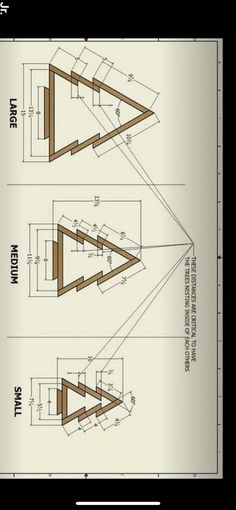 the diagram shows how to make an upside down table with measurements and measurements for each section