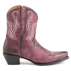 Step into the world of Western chic with Ferrini Molly Purple Cowboy Boots. Ferrini, a renowned brand known for its craftsmanship and attention to detail, presents these boots that effortlessly combine style and functionality. $159.87 Purple Cowboy Boots, Boots Mid Calf, Purple Heels, Western Chic, Fun Fashion, Bold Color, Mid Calf Boots, Mid Heel, Leather Booties