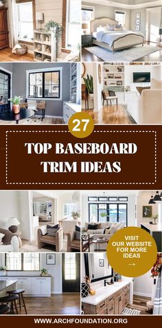 the top 25 baseboard trim ideas for your home