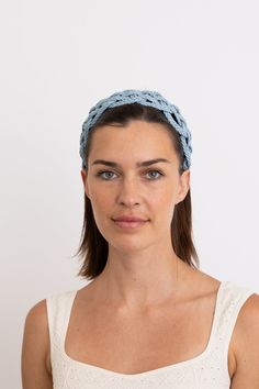 Add a playful touch to your summer looks with our Woven Summer Alice Headband. This stylish accessory is perfect for keeping your hair in place while adding a fun and happy vibe to your outfits. Stay cool and trendy all season long with this must-have headband! #lovemyleto 100% PU Imported