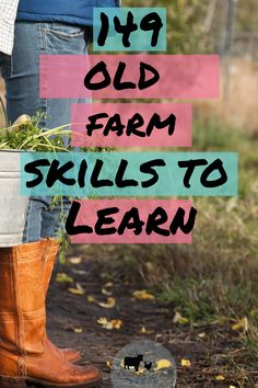 Starting A Homestead, Living Off The Land Self Sufficient, Homesteading Skills To Learn, Homesteading While Working Full Time, How To Live Off The Land, Starting A Farm Homesteading, Homestead Fashion, Old Fashioned Skills, Basic Homestead Skills