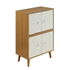 Acme Anita Cabinet Office Storage Cabinets 97155 Bar Furniture For Sale, Cabinet Inspiration, Classical Interior, Wooden Front Doors, White Doors, Acme Furniture, Accent Cabinet, Grid Pattern, Furniture Outlet Stores