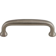 an antique style pull handle on a white background