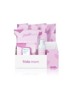 the fridad mom gift set is pink camouflage