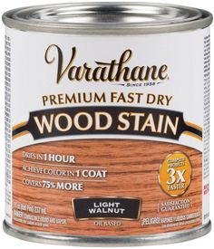 buy interior stains & finishes at cheap rate in bulk. wholesale & retail bulk paint supplies store. home décor ideas, maintenance, repair replacement parts Early American Wood Stain, Diy King Bed, Interior Wood Stain, Wood Conditioner, Cabinets Doors, Trim Board, Diy Nightstand, Hardwood Plywood, Plywood Panels