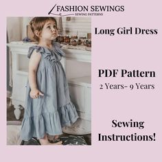 PATTERNS OFFER: GET 16 PATTERNS BUNDLE AND PAY FOR 6. GET 2 BLOUSE PATTERNS WITH DISCOUNT. GET 4 DRESSES PATTERNS BUNDLE WITH DISCOUNT. GET 5 SKIRTS PATTERNS BUNDLE PAY FOR 4 AND GET 3 TOP PATTERNS FOR FREE. GET 4 TOP PATTERNS BUNDLE E GET FOR  3 SKIRT PATTERNS FOR FREE. Link to my store: https://www.etsy.com/it/shop/FashionSewings Files you can download from: www.etsy.com/your/purchases Girl Dress Sewing Pattern, Baby Dress Easy Instant Download, Kids PDF Sewing Pattern, From 2 To 9 Years. WHAT Girl Dress Sewing Pattern, Skirts Patterns, Toddler Sewing Patterns, Dresses Patterns, Skirt Patterns, Sewing To Sell, Girls Dresses Sewing, Girls Dress Sewing Patterns, Girls Long Dresses