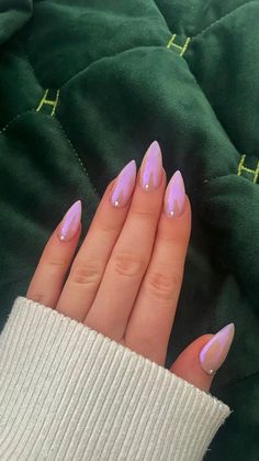 Gel French Manicure, Minimalist Nails, Fire Nails, Pretty Acrylic Nails, Dope Nails, Chrome Nails, Best Acrylic Nails, Gel Manicure